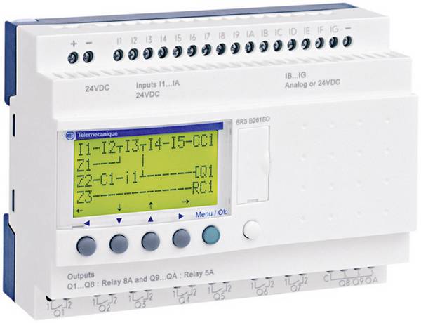 Schneider Electric SR3 B261BD SR3B261BD PLC řídicí modul 24 V/DC