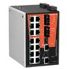 Weidmüller 1241330000 IE-SW-PL18M-2GC14TX2SC průmyslový ethernetový switch 1000 MBit/s funkce PoE