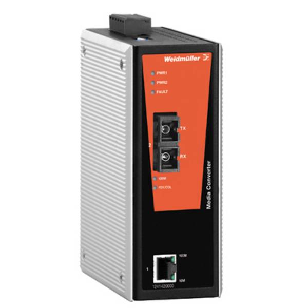 Weidmüller 1286900000 IE-MC-VLT-1TX-1SCS průmyslový ethernetový switch  10 / 100 MBit/s