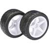 Kompletné kolesá Street wild rue Absima 2500008 pre buggy, 82 mm, 1:10, 2 ks, biela
