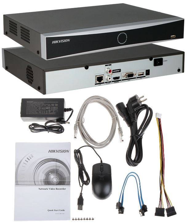 HIKVISION DS-7604NXI-K1 AcuSense NVR 4kanálový síťový IP videorekordér (NVR) pro bezp. kamery-1