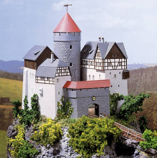 Auhagen 12 263 H0, TT, N  Model Burg Lauterstein