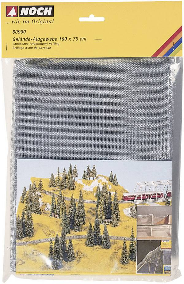 NOCH  60990 hliníková tkanina hliník 1 ks