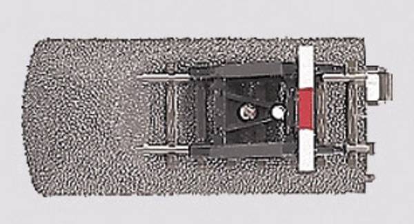 C-kolej H0 Märklin (s uložením) 24977 konec kolejí se zarážedlem 77.5 mm