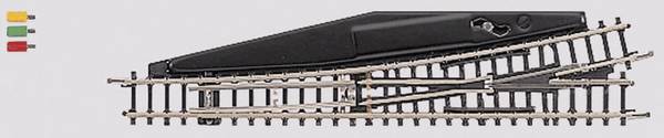8562 kolej Z Märklin miniclub  výhybka, elektromagnetická, levá 110 mm 13 ° 490 mm 1 ks