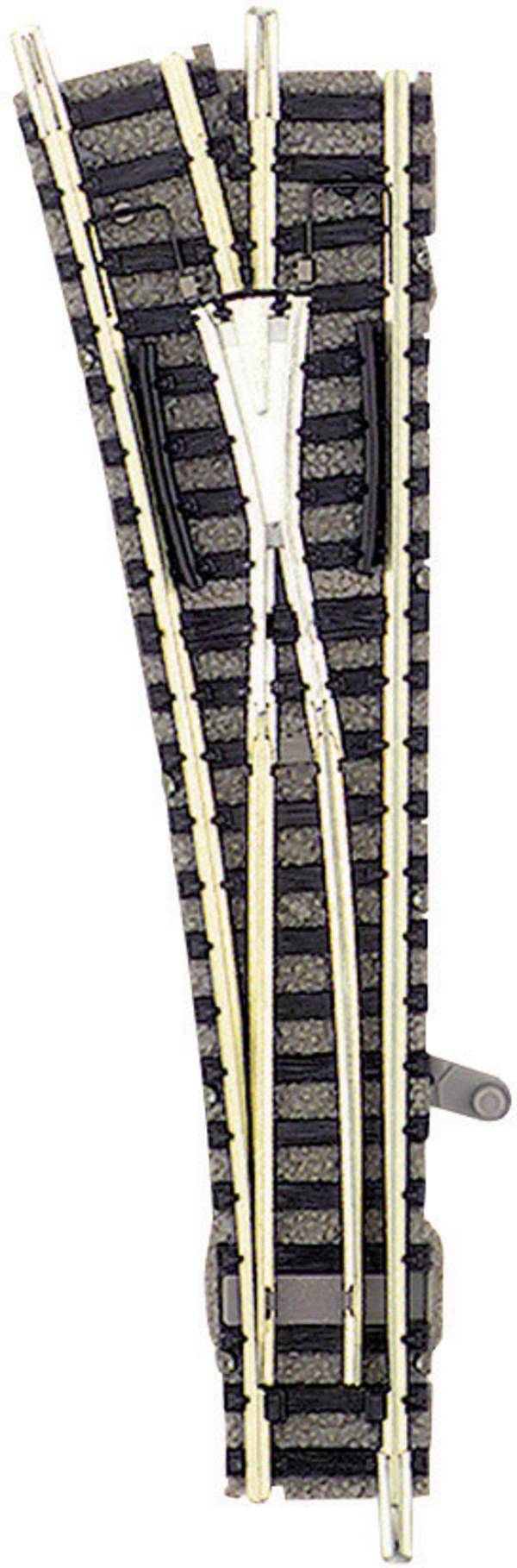 9178 N Fleischmann piccolo (s uložením) výhybka, levá 111 mm 15 ° 430 mm 1 ks