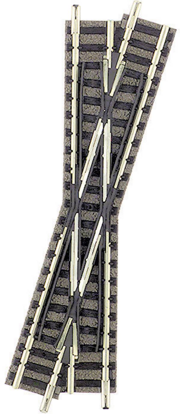 9163 N Fleischmann piccolo (s uložením) křižovatka, pravá 111 mm 15 °  1 ks