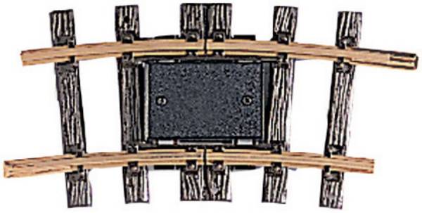 11152 kolej G LGB   angličan, křížová výměna, zahnutá 645 mm 15 ° 645 mm 1 ks