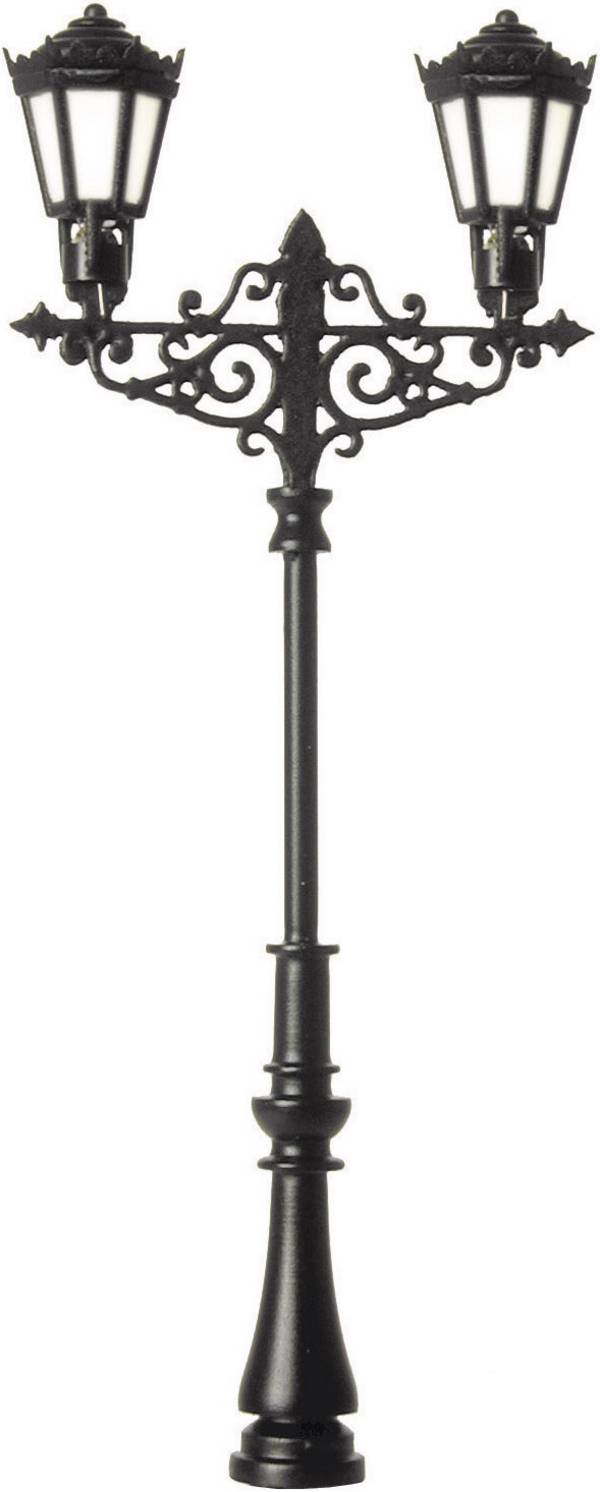 Viessmann Modelltechnik H0 plynová lucerna dvojité hotový model 6397 1 ks