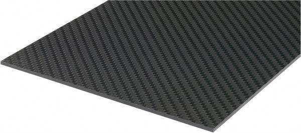 uhlíková prepreg deska Carbotec (d x š) 340 mm x 150 mm 2 mm