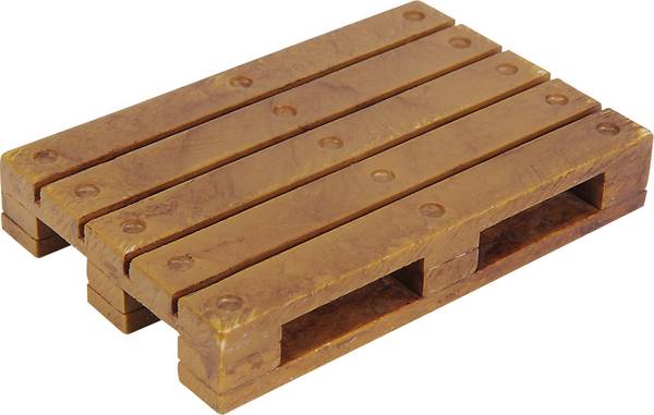 Carson Modellsport plastová mini europaleta pro modeláře 907094  1:14 N/A 4 ks