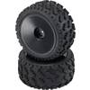 Kompletné kolesá Rally Reely CB36901SBA1 pre buggy, 83 mm, 1:10, 2 ks, čierna