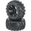 Kompletné kolesá Extreme Reely 236925 pre monster truck, 132 mm, 1:10, 2 ks, čierna
