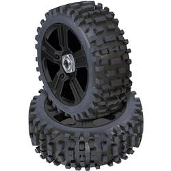 Buggy kolo Reely Stollen, 10 paprsků, 17 mm 6-hran, 1:8, černá, 4 ks