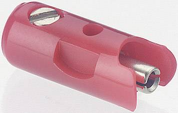 Červený odhrotovač trubek pro měděné trubky, válcový design s výměnným mechanismem ostří. Vhodný pro odstraňování otřepů.