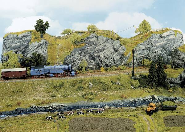 NOCH 58490 deska se skálou vápenec 1 ks