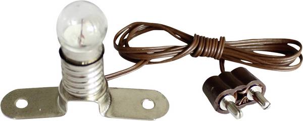 Kahlert Licht 60895 osvětlení žárovka  s kovovým můstkem čirá E10 3.5 V