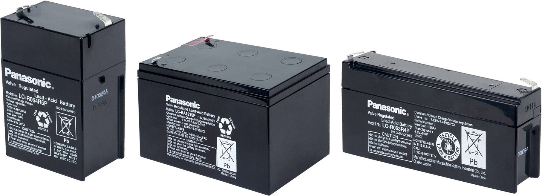 Аккумулятор panasonic lc r127r2pg1