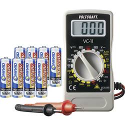Multimeter + 8 mignon akumulátorov