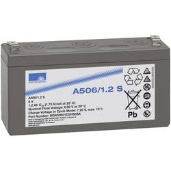 Gelový akumulátor, 6 V/1,2 Ah, Exide Sonnenschein NGA50601D2HS0SA