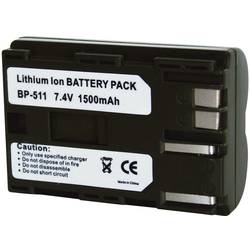 Akumulátor do kamery Conrad energy 250509 250509, 1400 mAh