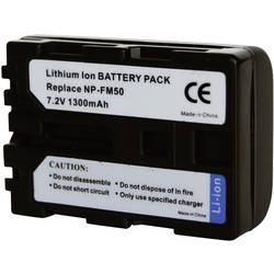 Akumulátor do kamery Conrad energy 250525 250525, 1300 mAh