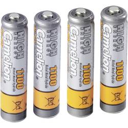 Akumulátor Camelion, NiMH AAA,1100 mAh, 4 ks
