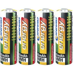 Tužkový akumulátor typu AA Ni-MH Conrad energy Endurance HR06 251080, 2300 mAh, 1.2 V, 4 ks