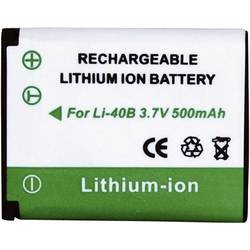 Akumulátor do kamery Conrad energy 251155 251155, 500 mAh