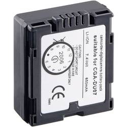 Akumulátor pro Panasonic CGA-DU07/VW-VBD07/CP861, 251165, 7,2 V, 600 mAh