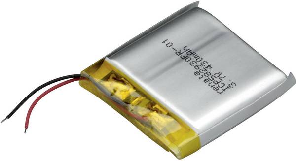 Renata ICP582930PR-01 speciální akumulátor Prismatisch  s kabelem Li-Pol 3.7 V 450 mAh 1 ks