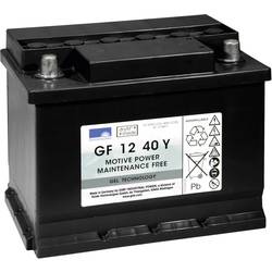 Gelový akumulátor, 12 V/40 Ah, Exide Sonnenschein GF-Y 8889765000