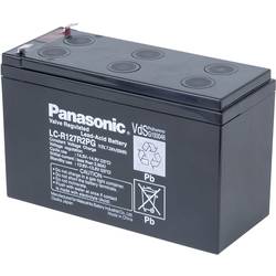 Olověný akumulátor, 12 V/7,2 Ah, Panasonic LC-R127R2PG