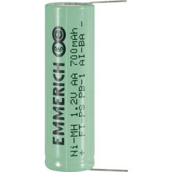 Špeciálny akumulátor Emmerich Mignon Lötpins, mignon (AA), NiMH, 1.2 V, 700 mAh