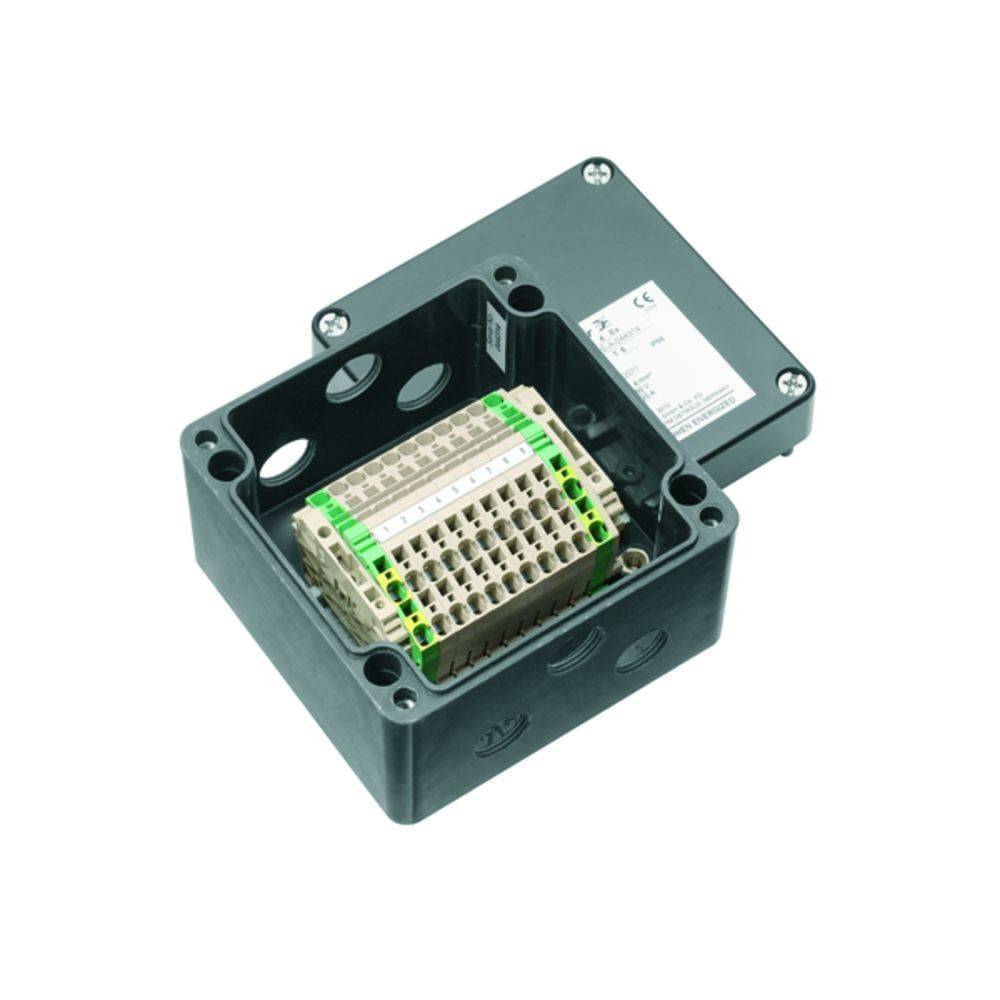 Weidmüller KLIPPON POK4 M20ZCSS EX, 8000003594 instalační rozvodnice, 120 mm x 91 mm x 122 mm, 1 ks