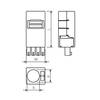 PCB plug-in connector, Accessories, Cover hood, Black, No. of poles: 3 BCZ 3.81 AH03 1005280000 Weidmüller Množství: 10 ks
