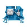 W-Series, Neutral conductor disconnect terminal, Rated cross-section: 70 mm², Busbar connection, Direct mounting Weidmüller WNT 70N/35, modrá, 10 ks