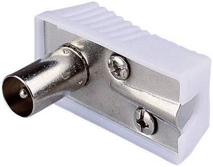Koaxiální úhlový konektor Průměr lanka: 7.2 mm