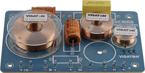 Visaton HW 3/80 NG - 8 Ohm 3pásmová vyhybka 8 Ω