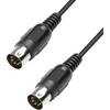 MIDI kabel Paccs HMD05BK030SD, (M) / (M), 3 m, černá