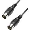 MIDI kabel Paccs HMD05BK050SD, (M) / (M), 5 m, černá