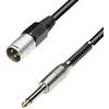 Mikrofonní XLR kabelový adaptér Paccs SC24BK100SD, 10 m, černá