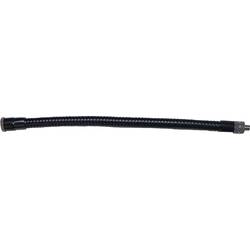 Husí krk k držáku mikrofonu, 33cm, černá