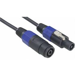 Prodlužovací kabel SPK / SPK, Paccs HSC49BK100SD, 10 m, černá