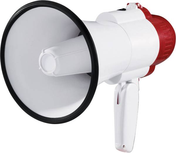 SpeaKa Professional XB-7S megafon integrované zvuky, s popruhem