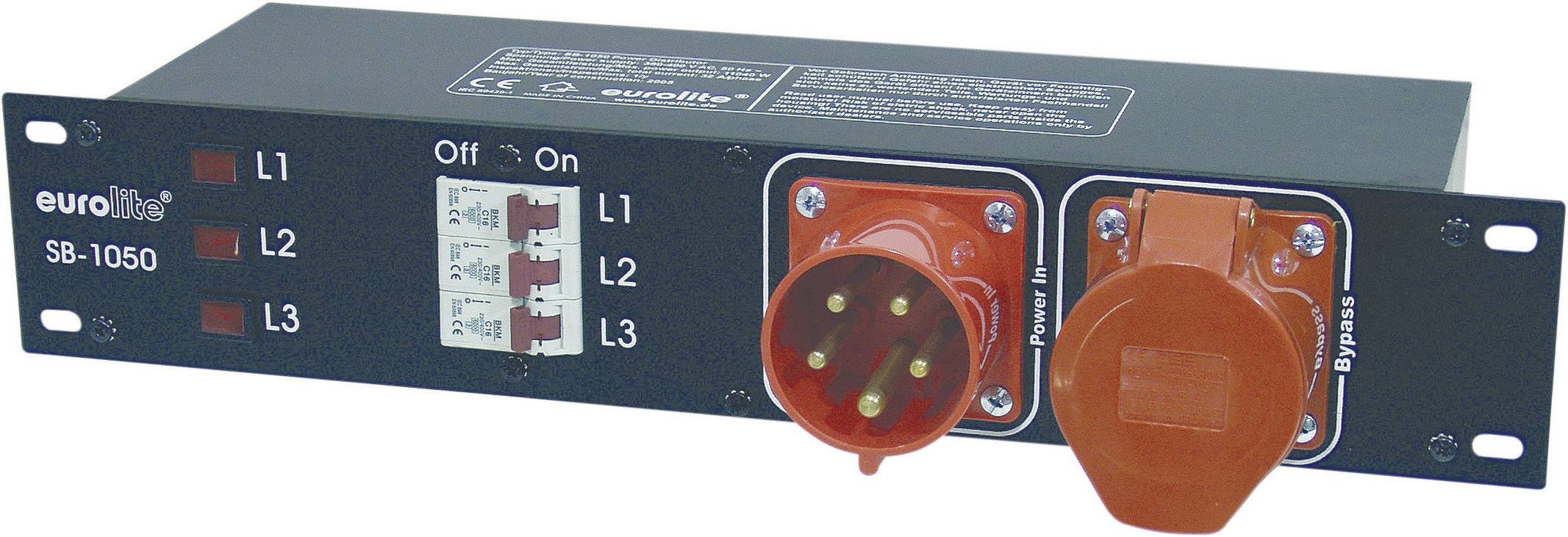 Eurolite SB-1050 19palcový proudový rozdělovač 6násobná 2 U