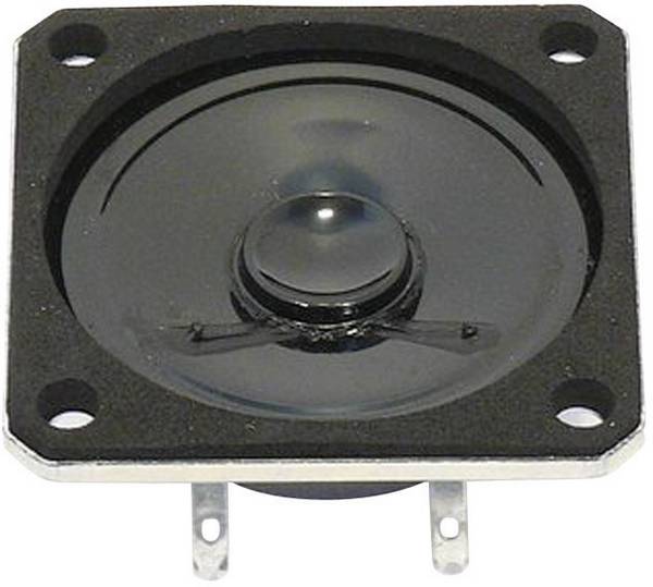 Visaton K 50 SQ - 8 Ohm 2 palec 5 cm mini reproduktor 2 W 8 Ω černá Plastová membrána