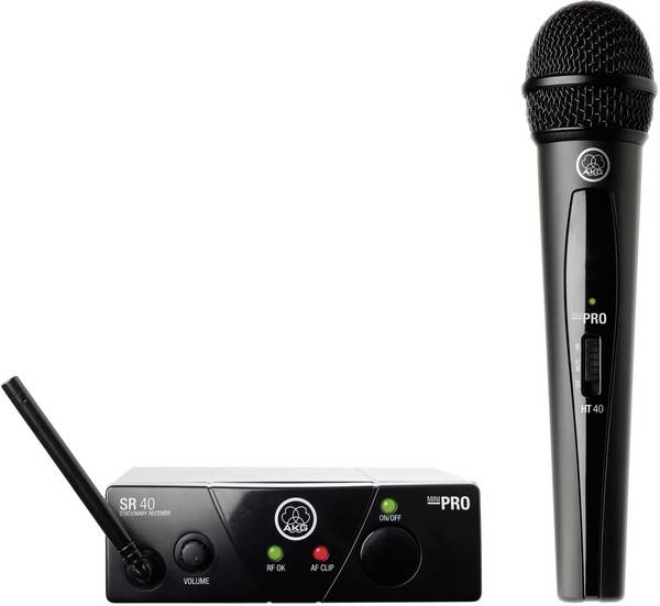 AKG WMS40Mini Vocal Set ISM2  sada bezdrátového mikrofonu Druh přenosu:bezdrátový