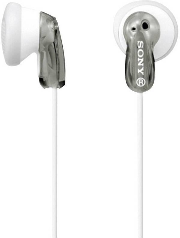Sony MDR-E9LP  špuntová sluchátka (In Ear) kabelová  šedá   Hi-Fi