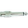 Redukce cinch / mono jack 6,3 mm, stříbrná